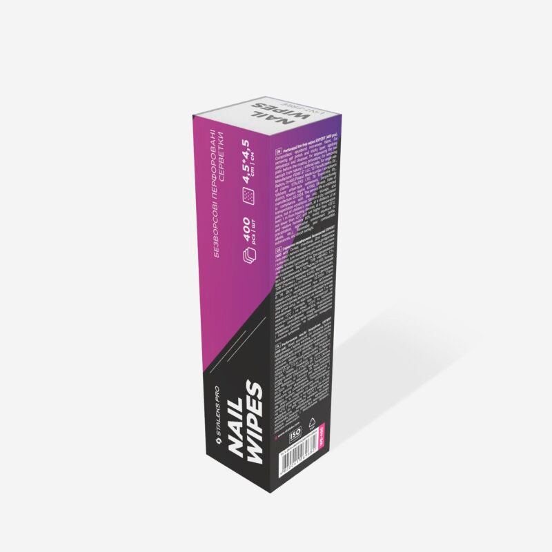 Staleks Expert-Lingettes non pelucheuses perforées roses